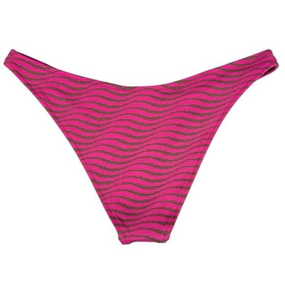 Aritzia Tna Maui Mullholland Low-Rise High-Cut Bottom Bikini Size Large - Picture 7 of 8